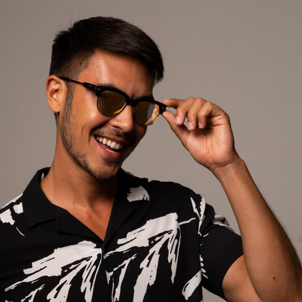 Women\'s Shaka’s Hawaii Black Sunglasses with Gold Accents NWT Lonokai – Shaka main image 2